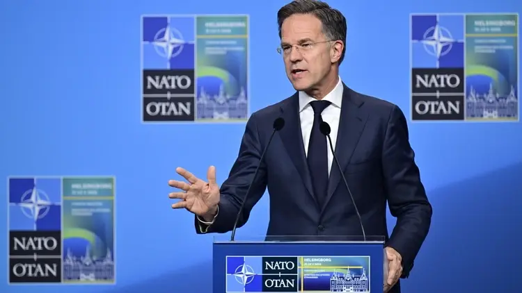 Sekretarz Generalny NATO Mark Rutte