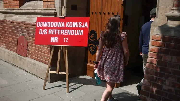 Głosowanie w referendum w sprawie odwołania Aleksandra Miszalskiego z urzędu prezydenta Krakowa