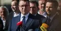 Prof. Przemysław Czarnek na Rynku Głównym w Krakowie