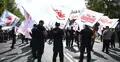Manifestacja więzienników w Warszawie we wrześniu 2025 roku