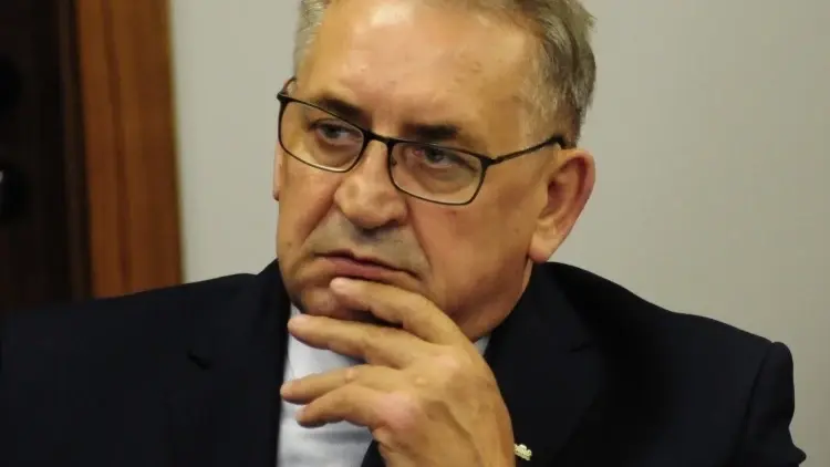 Przewodniczący podlaskiej Solidarności Józef Mozolewski