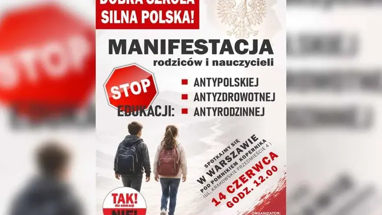 Manifestacja "Dobra Szkoła - Silna Polska"