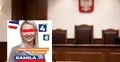 ulotka wyborcza kamili l, sala sądowa