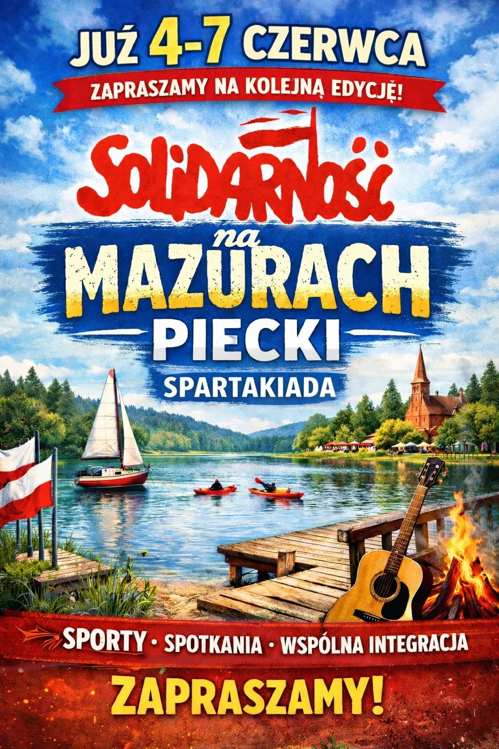 Spartakiada spożywców - plakat