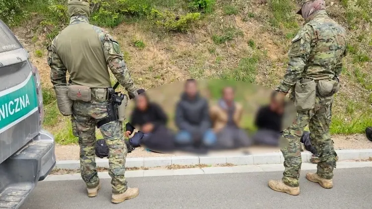 Straż Graniczna zatrzymała migrantów z Somalii