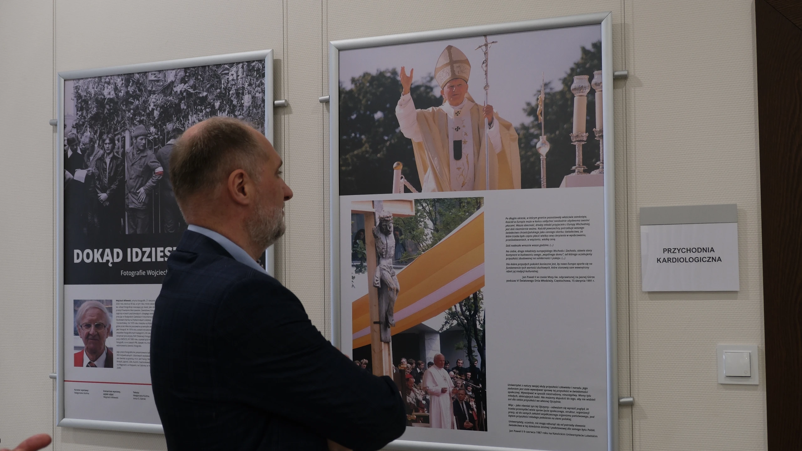 Wystawa prac Wojciecha Milewskiego w gdańskim budynku Solidarności