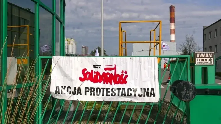Minova Ekochem - akcja protestacyjna