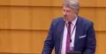 Eurodeputowany Bogdan Rzońca na posiedzeniu Parlamentu Europejskiego