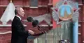 Władimir Putin przemawia na paradzie wojskowej w Moskwie