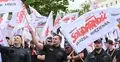 Protest NSZZ "Solidarność" Służby Więziennej