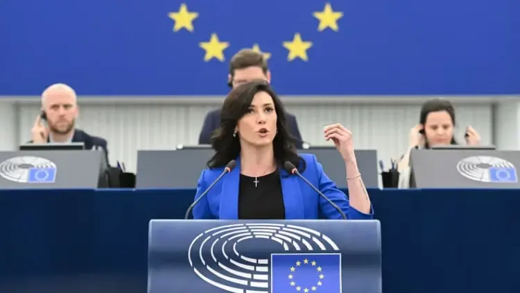 Ewa Zajączkowska-Hernik przemawia w PE