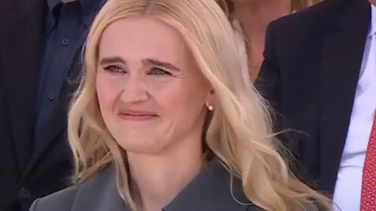 Paulina Kosiniak-Kamysz podczas ceremonii przyjęcia f-35 w łasku