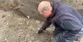Odkrycie mogiły zbiorowej ofiar UPA w Hucie Pieniackiej