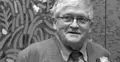 David Hockney podczas otwarcia wystawy w hiszpanii