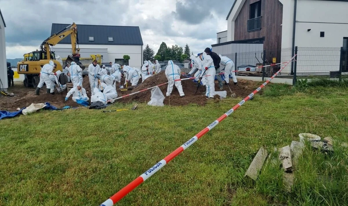 Czynności policji w Lutoryżu