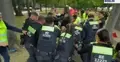 Niemieccy policjanci atakują manifestację ROG