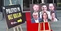 Happening przed Szpitalem Południowym w Warszawie