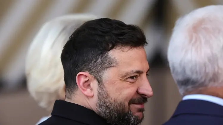 Prezydent Ukrrainy Wołodymyr Zełenski