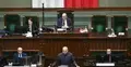 Poseł PiS Dariusz Matecki na mównicy sejmowej