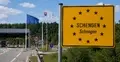 Granica strefy Schengen - wizualizacja AI