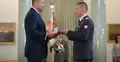 Wręczenie aktu powołania dla dowódcy DORSZ