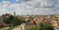 panorama centrum Lublina