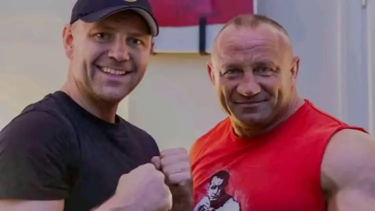 Karol Nawrocki i Mariusz Pudzianowski