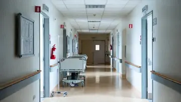 Szpital. Korytarz