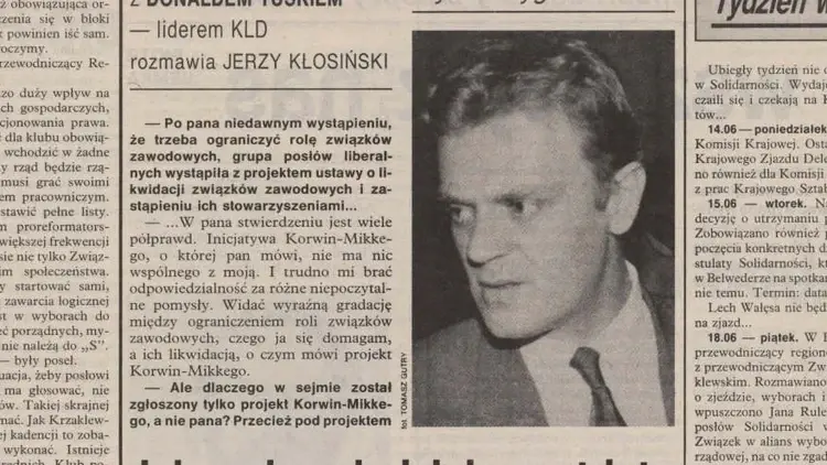 Wywiad z Donaldem Tuskiem. „Jako odpowiedzialny patriota…”