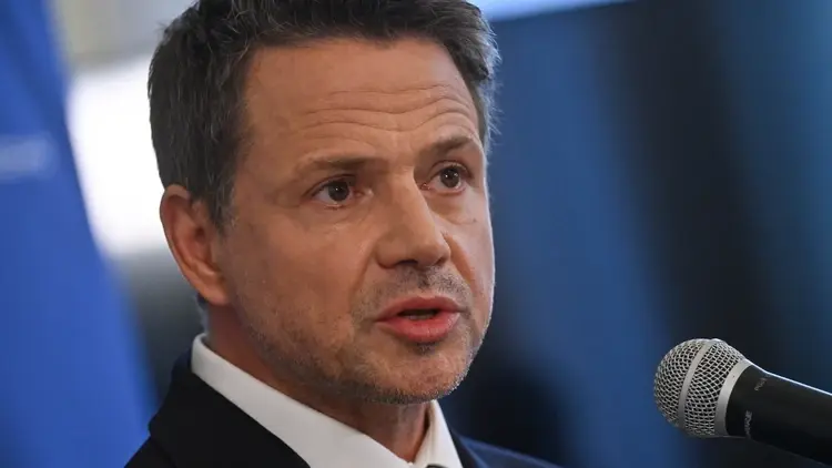 Prezydent Warszawy Rafał Trzaskowski
