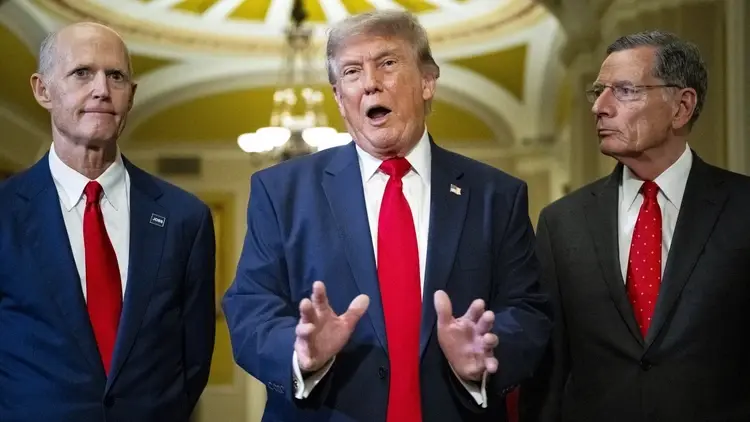 Spotkanie Donalda Trumpa z republikańskimi senatorami