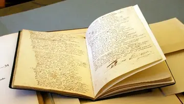 Rękopis "Pana Tadeusza" Adama Mickiewicza. Ossolineum