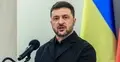 Wołodymyr Zełenski przemawia