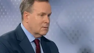 Płk Ray Wojcik w studiu