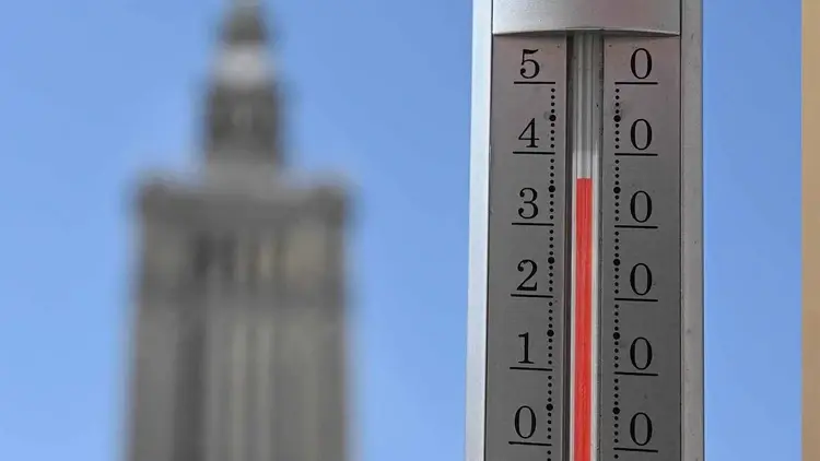 Rekordowe temperatury w Polsce