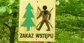 Zakaz wstępu do lasu