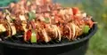 szaszłyki na grillu