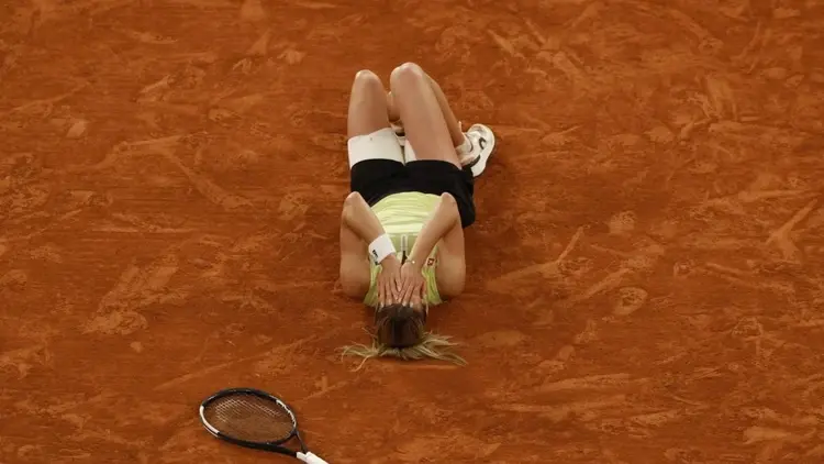 Maja Chwalińska po meczu Roland Garros