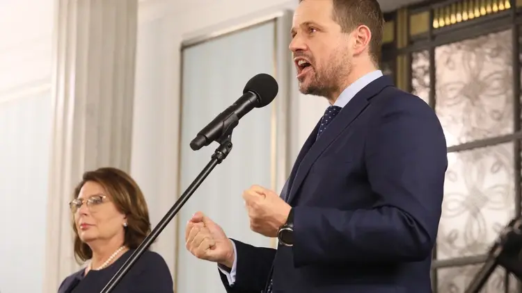 Prezydent Warszawy Rafał Trzaskowski