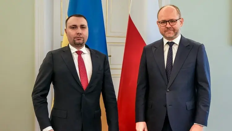 Kiryło Budanow, Marcin Przydacz spotkanie