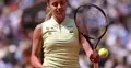 Maja Chwalińska na korcie Roland Garros