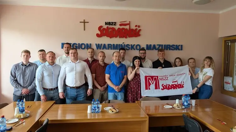 Zebranie założycielskie Sekcji Młodych NSZZ „Solidarność” Regionu Warmińsko-Mazurskiego