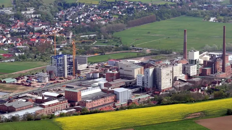 Zakład koncernu K+S w Wintershall