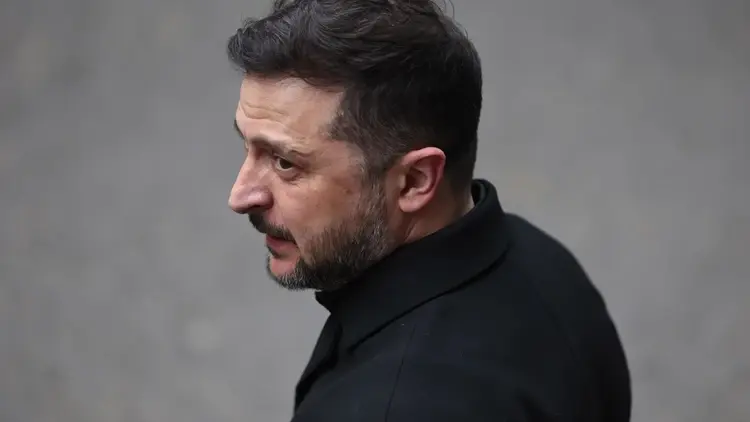 Prezydent Ukrainy Wołodymyr Zełenski