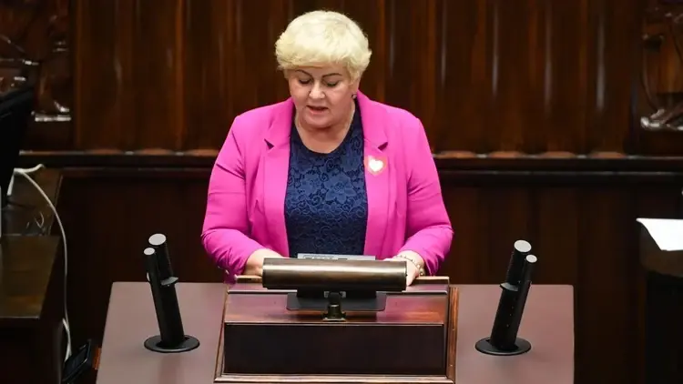 Małgorzata Pępek w sejme
