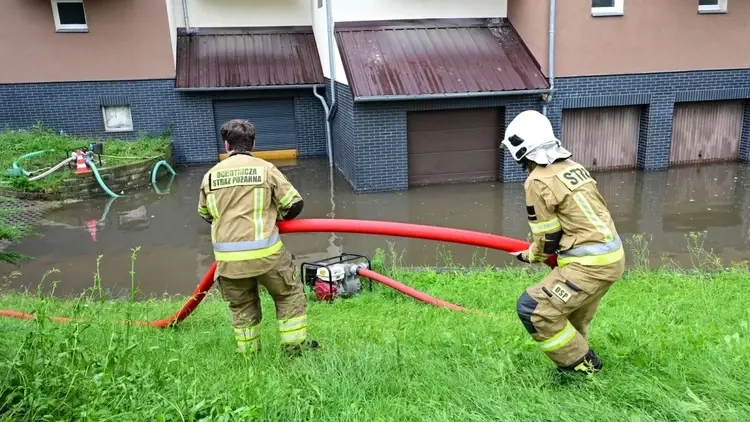Straż pożarna Usuwanie skutków burz
