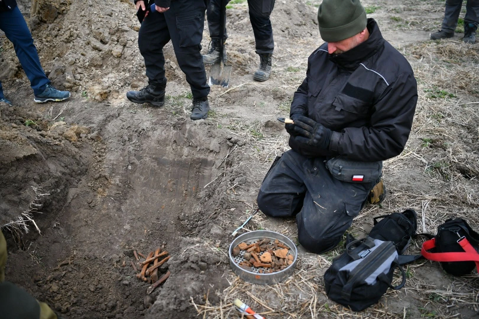 Wola Ostrowiecka. Poszukiwania ofiar Rzezi Wołyńskiej