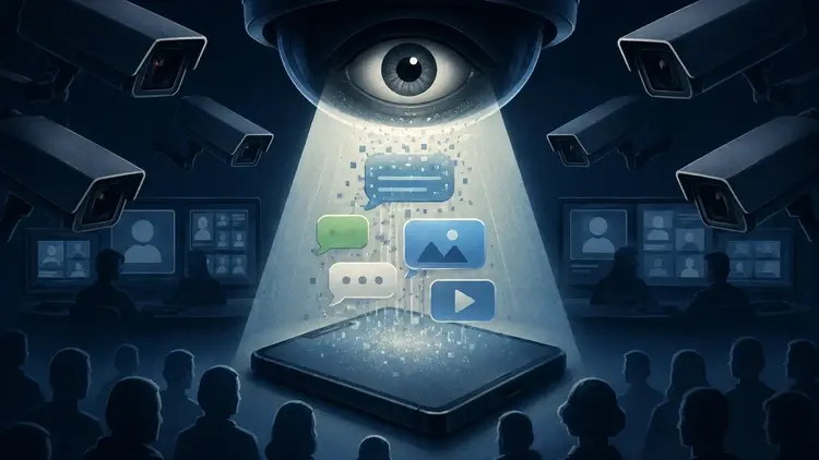Chat Control - grafika ilustracyjna
