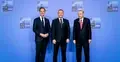 Szczyt NATO w Ankarze. Mark Rutte, Karol Nawrocki, Recep Erdogan
