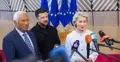 Ursula von der Leyen i Wołodymyr Zełenski